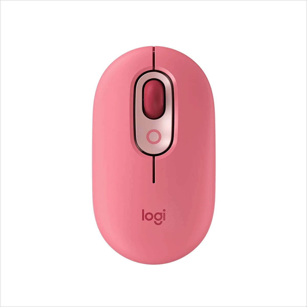 Logitech Pop Blast Emoji Tuşlu Silent Sessiz Kablosuz Mouse  Pembe